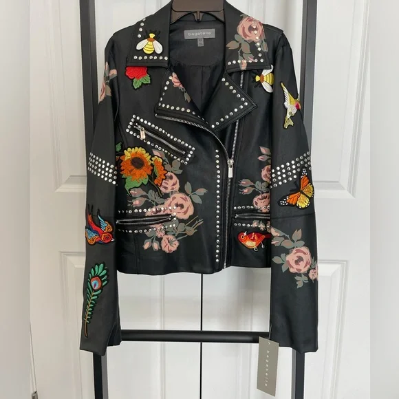 Bagatelle heritage leather jacket deals